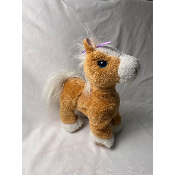 FurReal Friends Plush Pony Horse 8 Stuffed Animal Hasbro Soft Cuddly Collectible - Picture 9 of 9